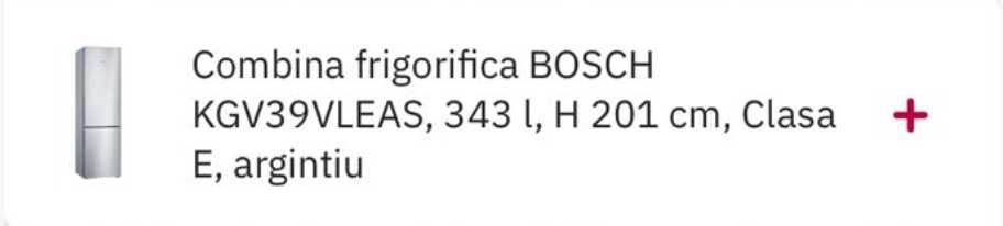 Combina Frigorifica Bosch