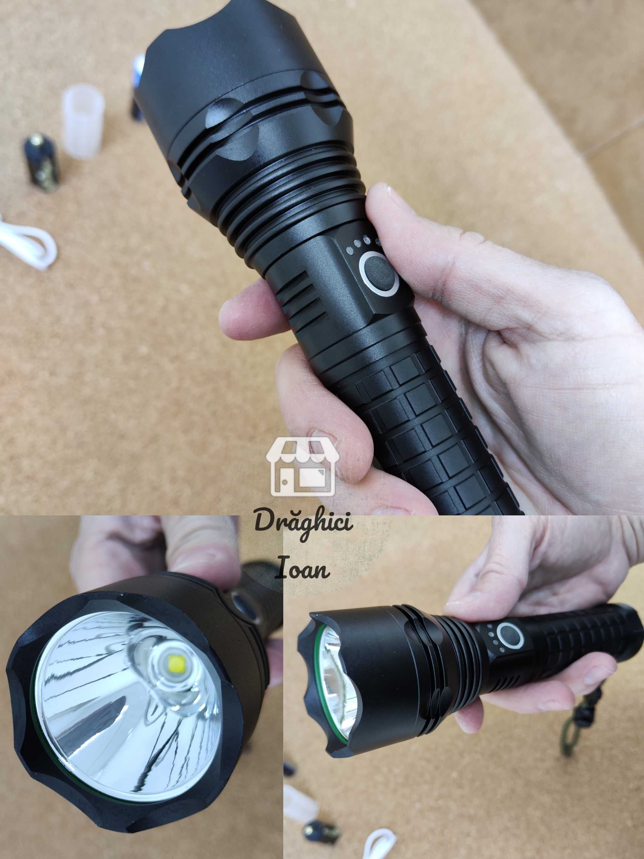 XHP50.2 Long shot MINI - Lanterna fixa mini 100% METAL-ANOD