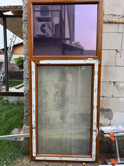 Витражные окна Aluplast 70mm Германия