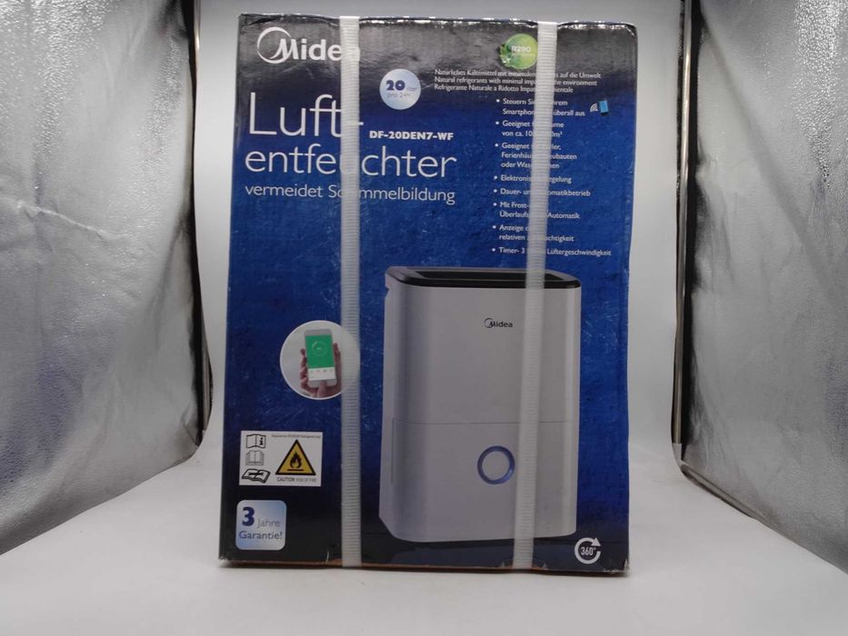 Dezumidificator Midea DF-20DEN7-WF, 20L/24h, Suprafață 100 m³
