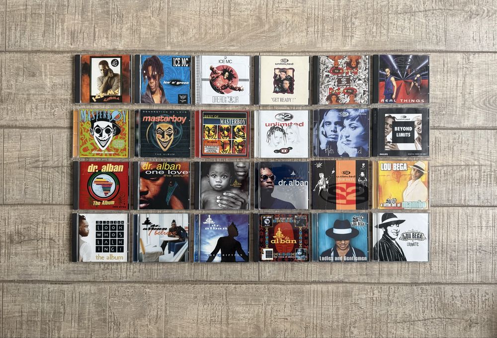Pachet 25 Eurodance - Ice Mc/Masterboy/Dr. Alban/2 Unlimited/Lou Bega