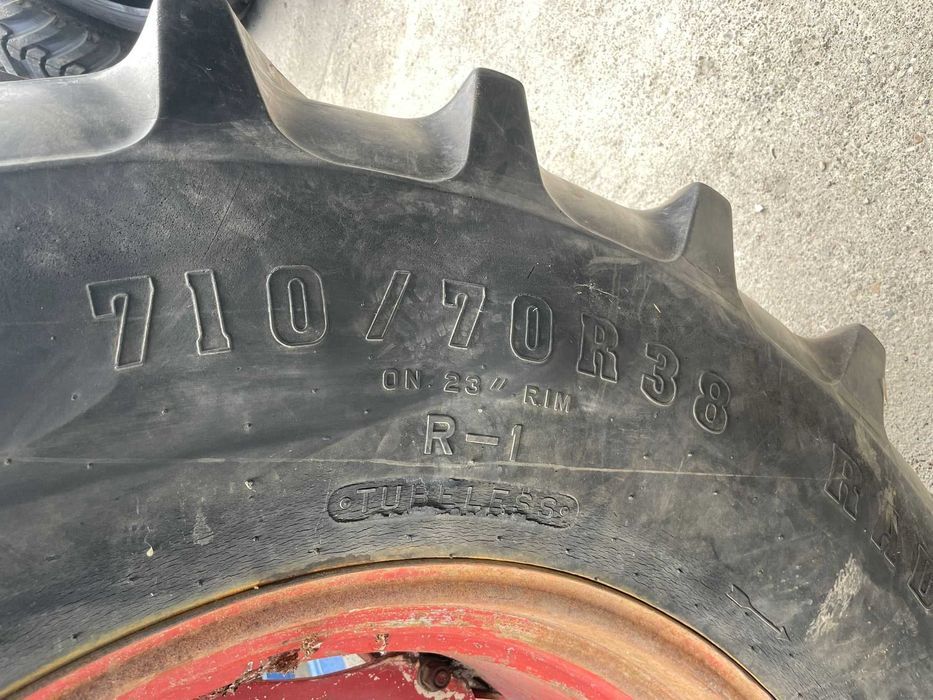 Cauciuc cu janta 710/70r38 anvelope firestone cauciucuri second hand