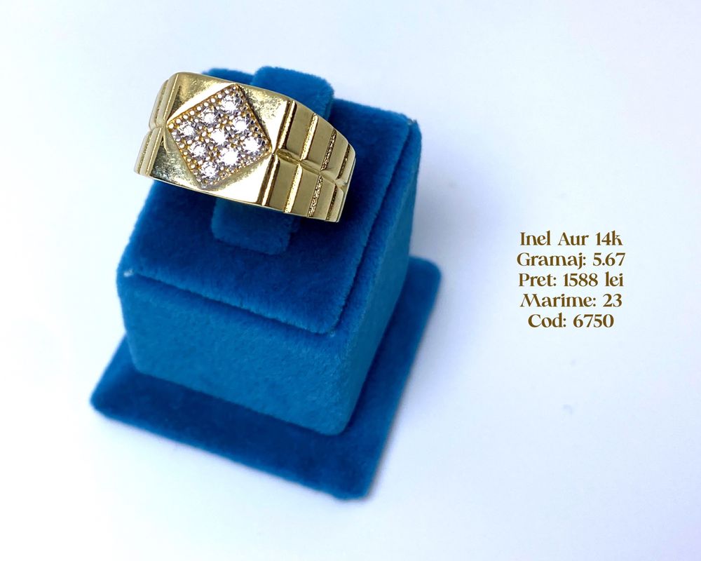 (6750) Inel Aur 14k 5,67g FB Bijoux Euro Gold Galati