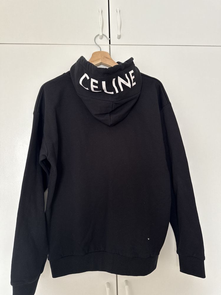Продам шикарную черную шубу длинную кофта Celine