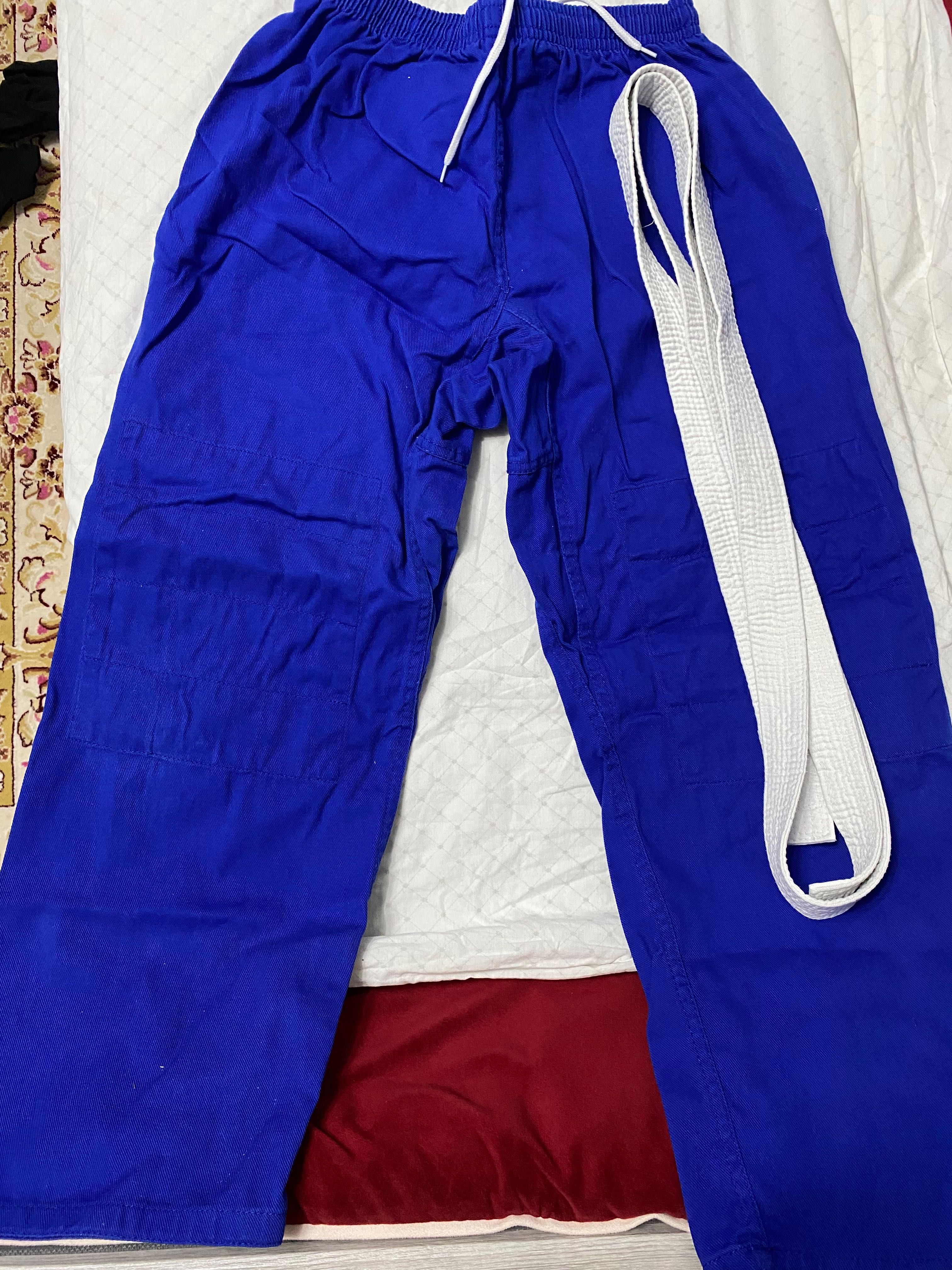 Кимоно для дзюдо синяя 50 размера