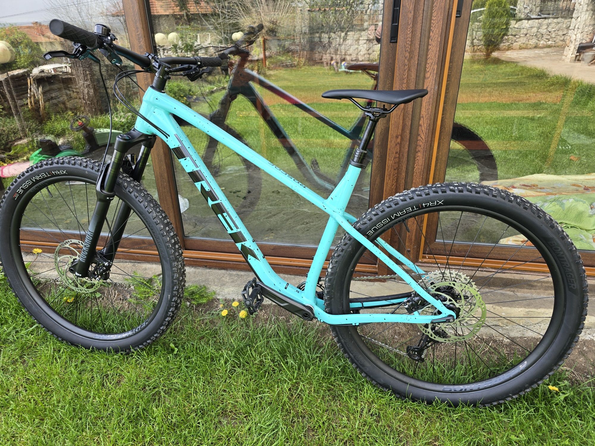 НОВ! TREK Rockoe 7 Miami Green XL, Upgrade 203мм Ротори!