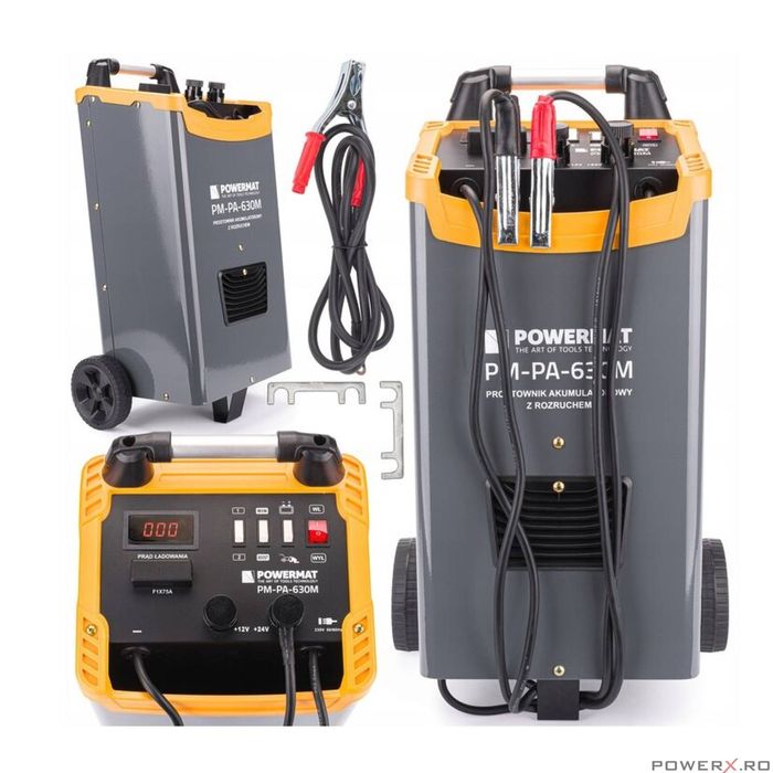 Statie pentru incarcare, redresor, robot pornire, 600A 12 / 24V,