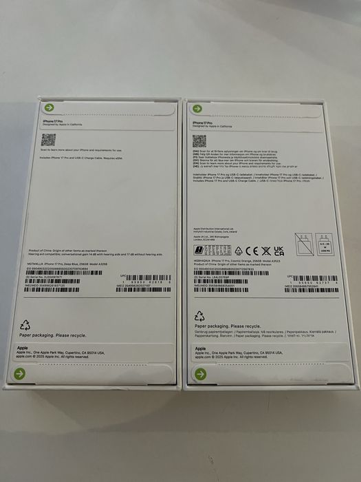 Iphone 17 Pro Noi 256Gb