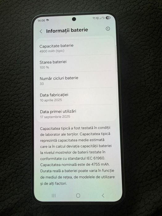 Vând Samsung Galaxy S25 plus