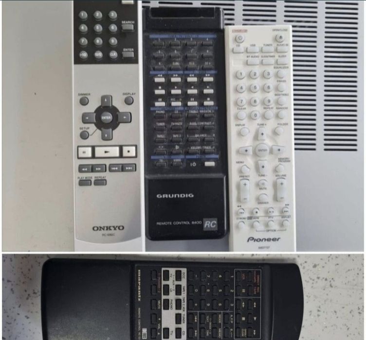 Telecomenzi audio originale Technics, Sony, Kenwood, Onkyo, Philips