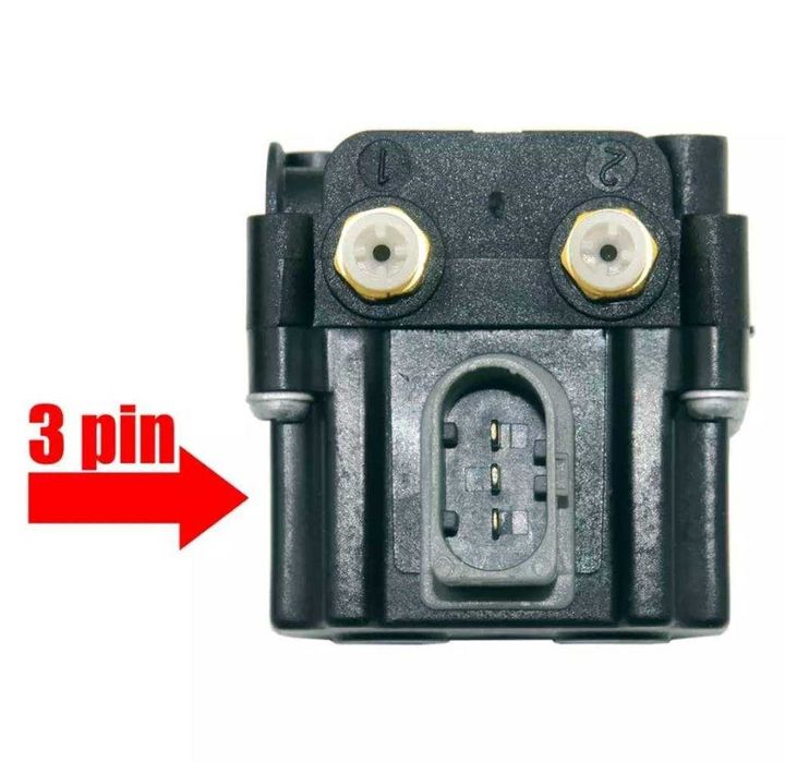 Solenoid/bloc valve suspensie aer pentru BMW 5 si 7 F11, F01, F02, F04