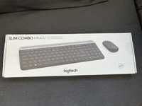 Kit Tastatura + Mouse Slim Wireless Combo MK470 Logitech Nou