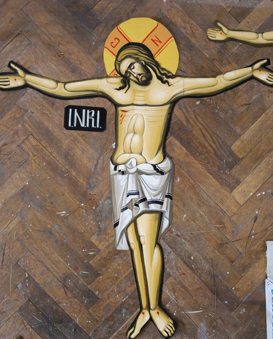 Rastignirea Domnului , picturi pe tabla ideale pentru troite