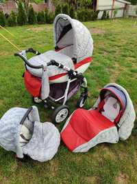 Детска количка 3 в 1 лятна зимна кош за новородено