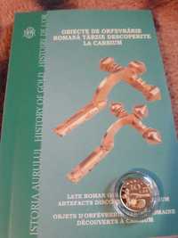 BNR Istoria aurului - obiecte de orfevrarie romana Carsium