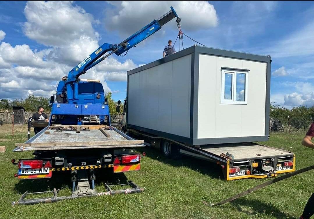 Producător Container Modular tip Birou Vitrina Sanitar Magazin Pază