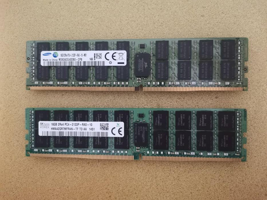 Kit dual Channel 32gb ddr4 (2x16) 2133mhz - pt servere&workstations