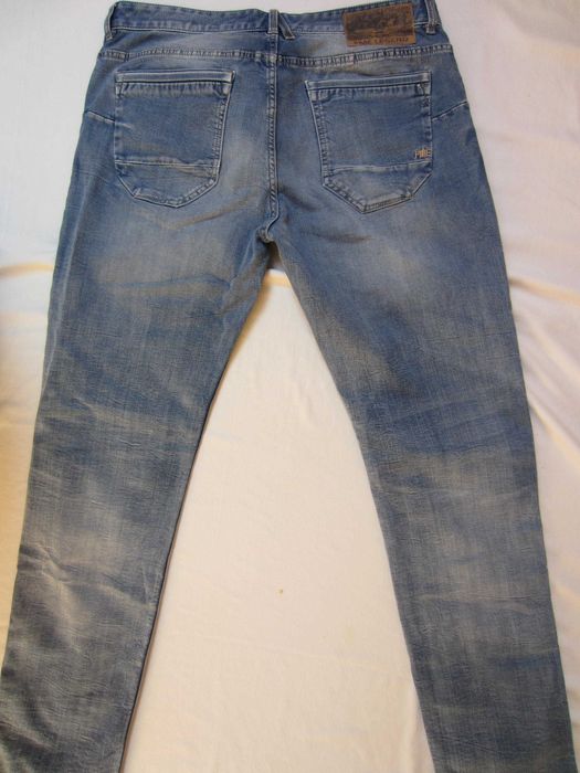 Blugi PME Legend W34 L34,Talie=90cm,Lung=109cm, drepti, stare f. buna