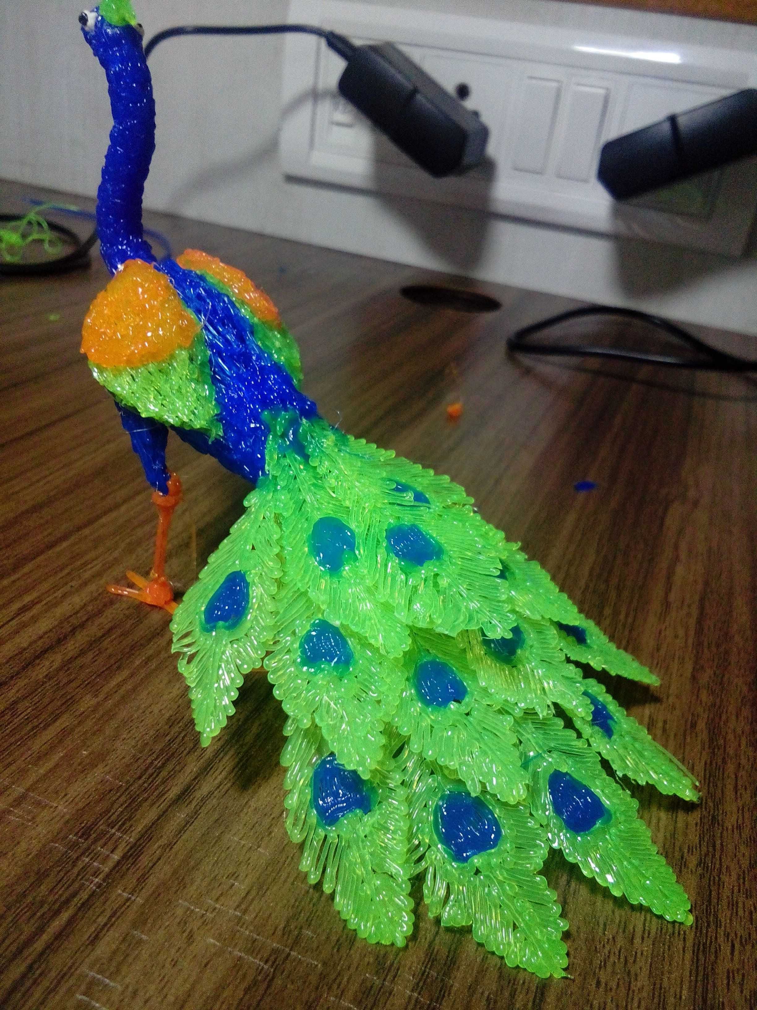 3D PEN2. Доставка +Подарок! +59м пластика. 3D Ручка (3д ручка)