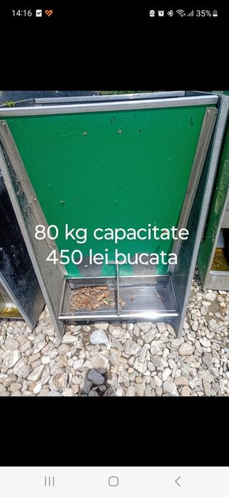 Boxe fătare și hranitori