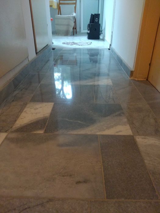 Шлайфане и полиране на мрамор, мозайка, варовик, гранит