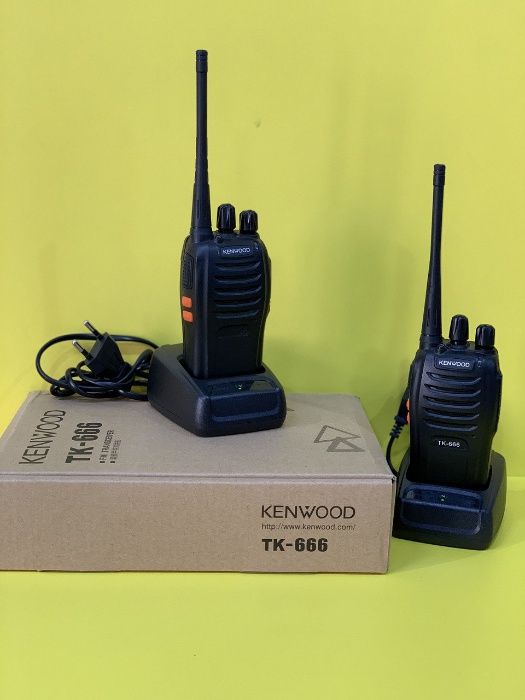 №1 KENWOOD TK-666 S. Рация в городе Петропавловск. Гарантия 36 мес.