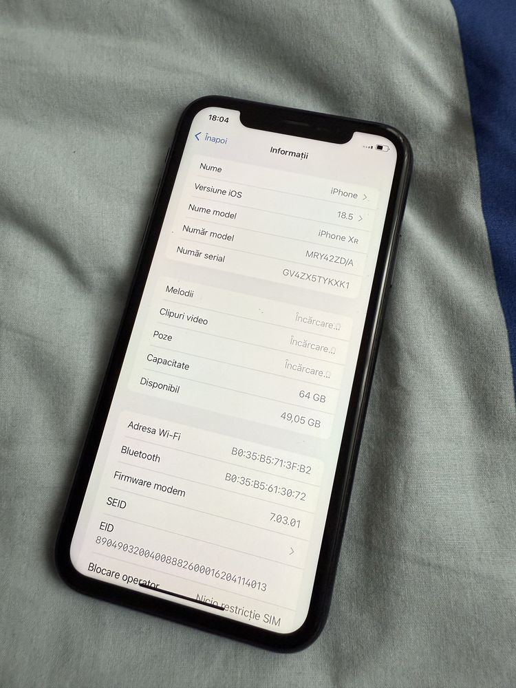 Iphone XR 64Gb perfect funcional !