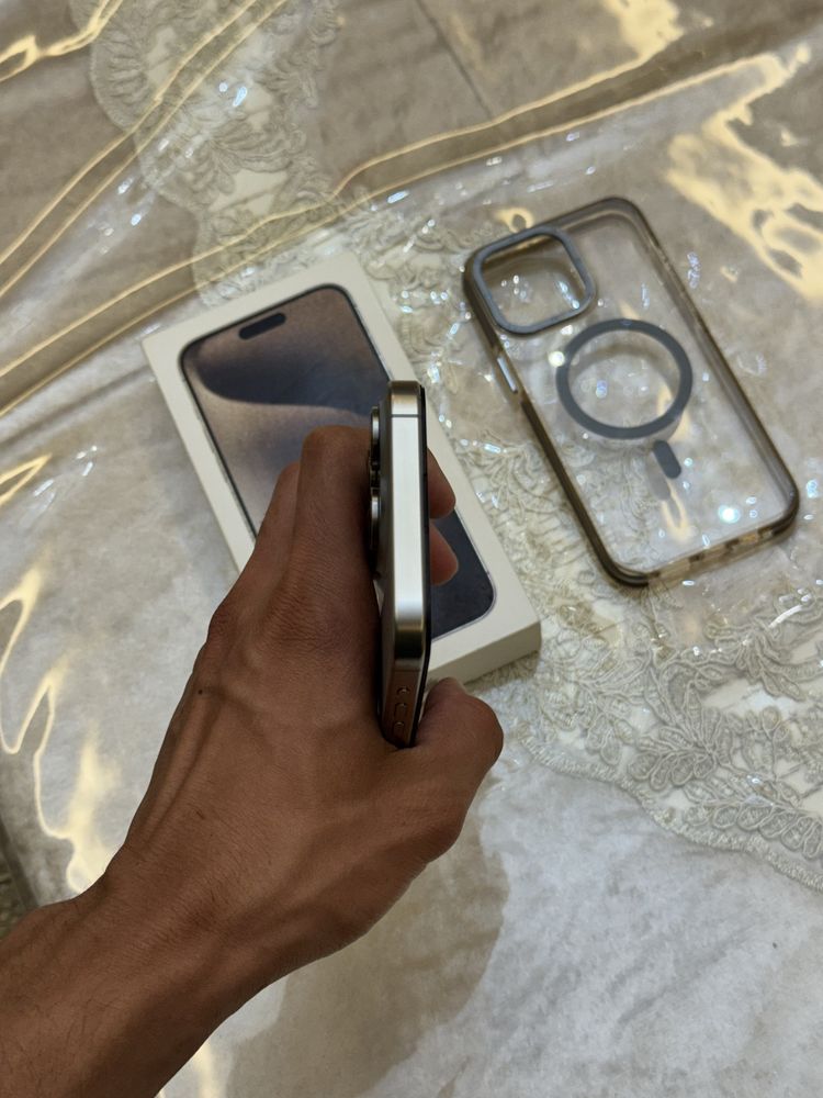 iPhone 15 Pro Max Natural Titanium Karobka Dokument
