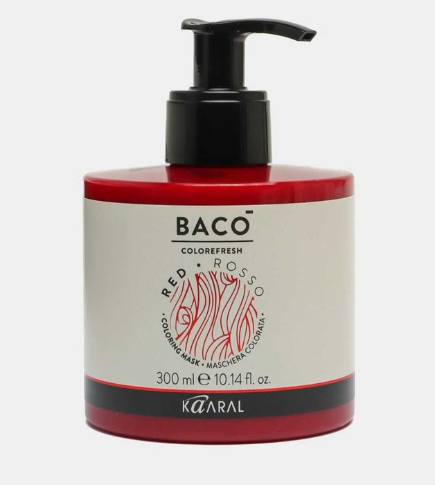 Тонирующая маска для волос красных