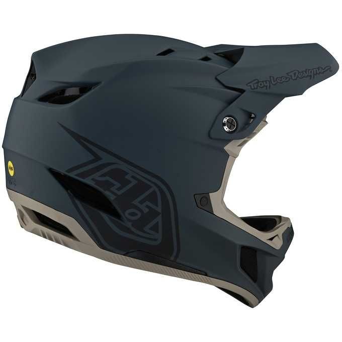 Troy Lee Designs - Stealth Gray D4 Composite Fullface M(57-58cm) Mips