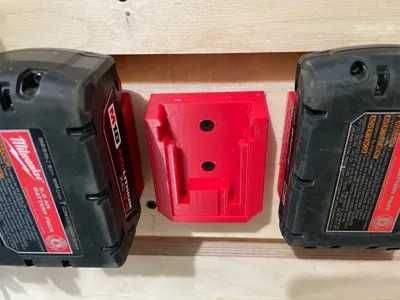 Suport baterie milwaukee 13 buc