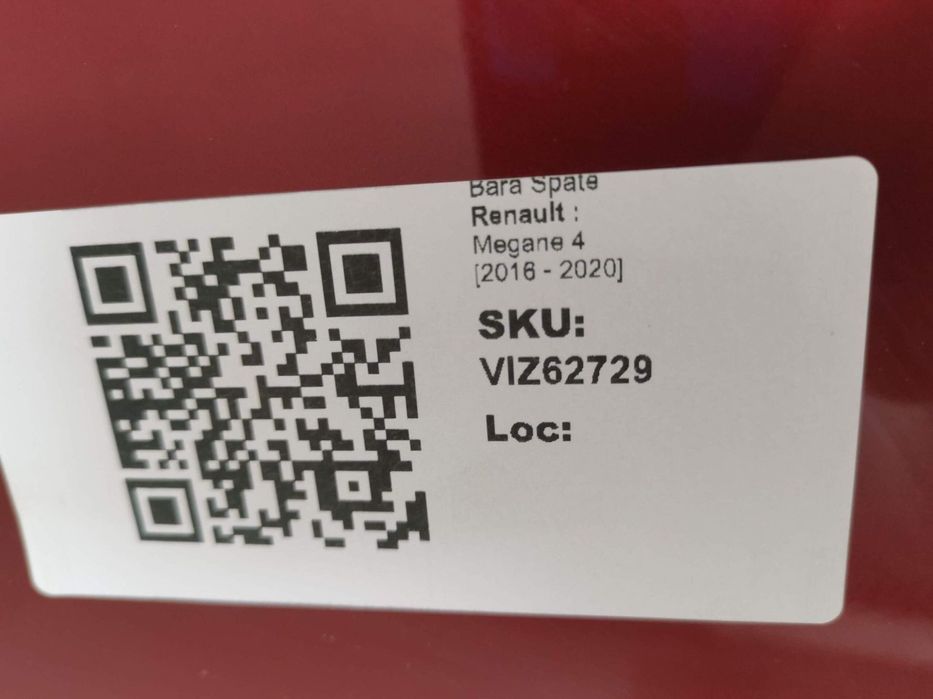 Bara Spate Renault  Megane 4 2016 2017 2018 2019 2020 Originala In Sta