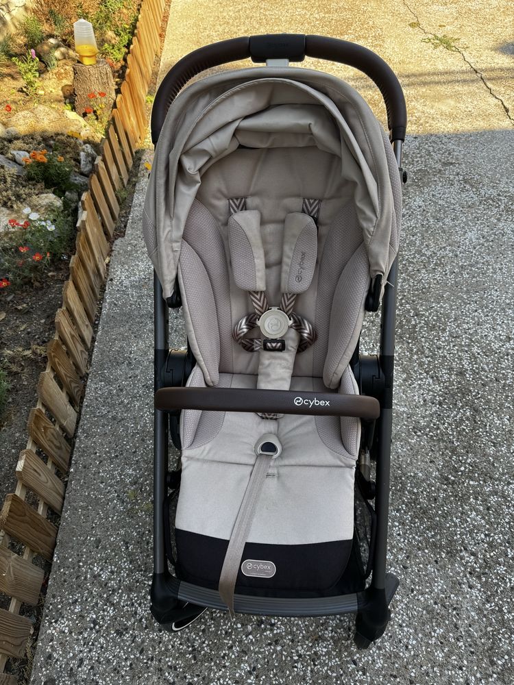 Бебешка количка cybex balios s lux almond beige