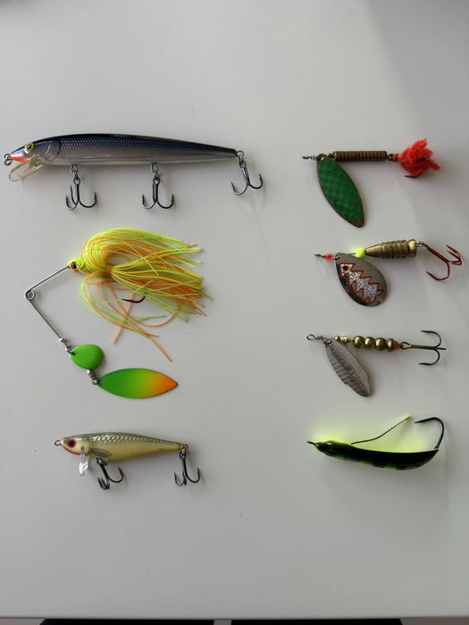 Voblere Salmo/Blue Fox/Caperlan