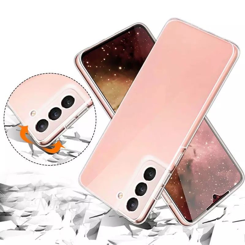 Husa 360 Fata Spate Samsung S21 S22 S23 S24 S25 PLUS ULTRA Clear Plast