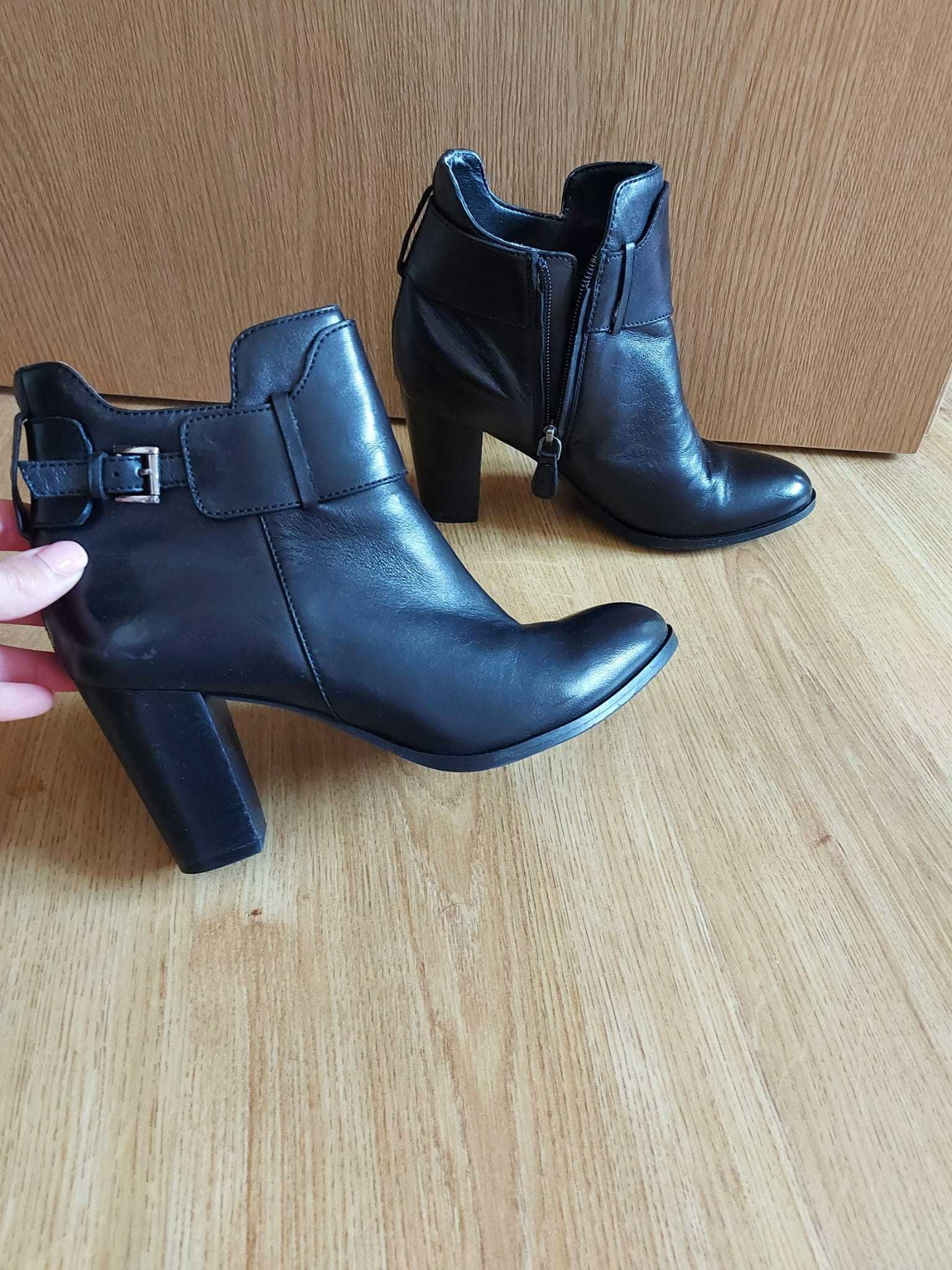 Botine dama piele mas 38