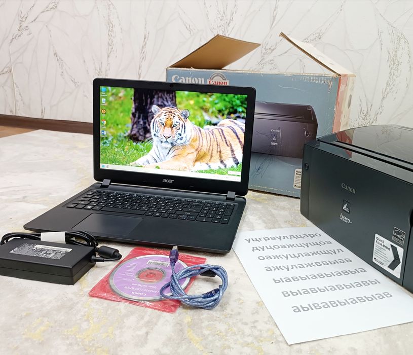 НОУТБУК Acer + ПРИНТЕР Canon Windows 11.