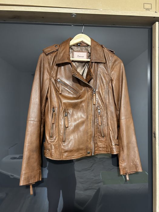 Дамско кожено яке, естествена кожа