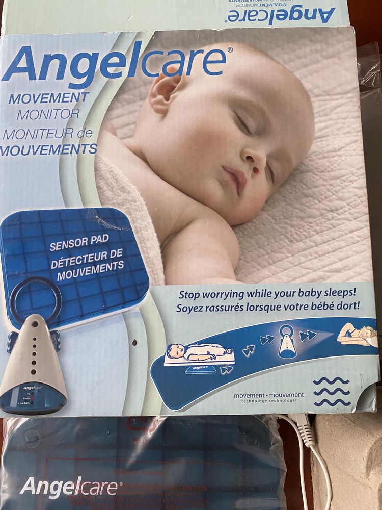 Аналогов монитор Angelcare за бебе със сензорен пад за движение AC 300