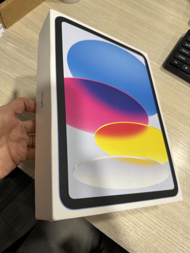Tableta APPLE iPad 10 (2022), 64GB, Cellular, Blue, NOUA, Sigilata!