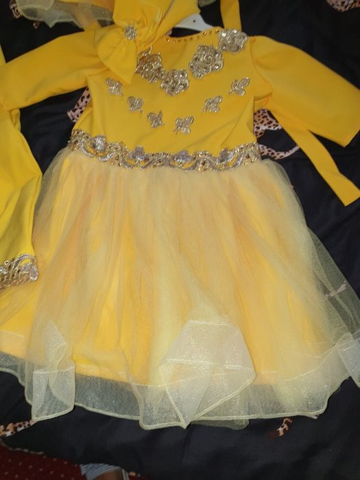 Set rochite mama si 2 fiice: botez si 4 ani