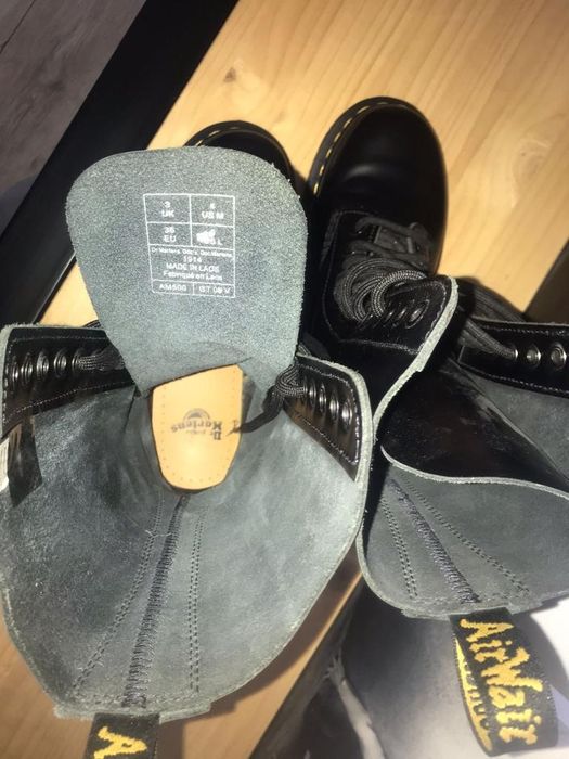 Ghete Dr Martens 1914 black smooth nr 36