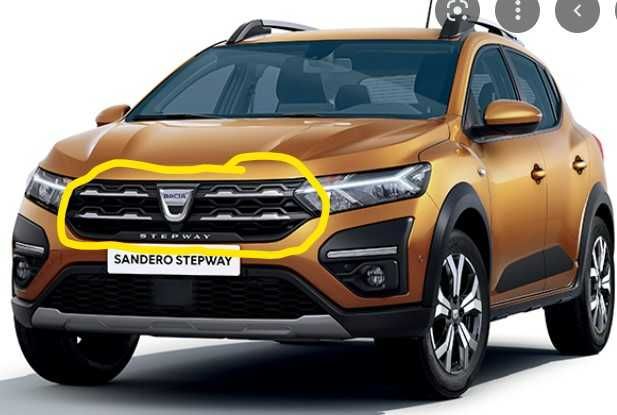 Grila emblema armatura fata Logan Duster Sandero Jogger Dokker Stepway