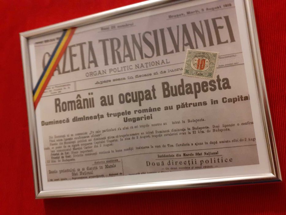 Ziar brașovean din 5 august 1919: "Românii au ocupat Budapesta!"