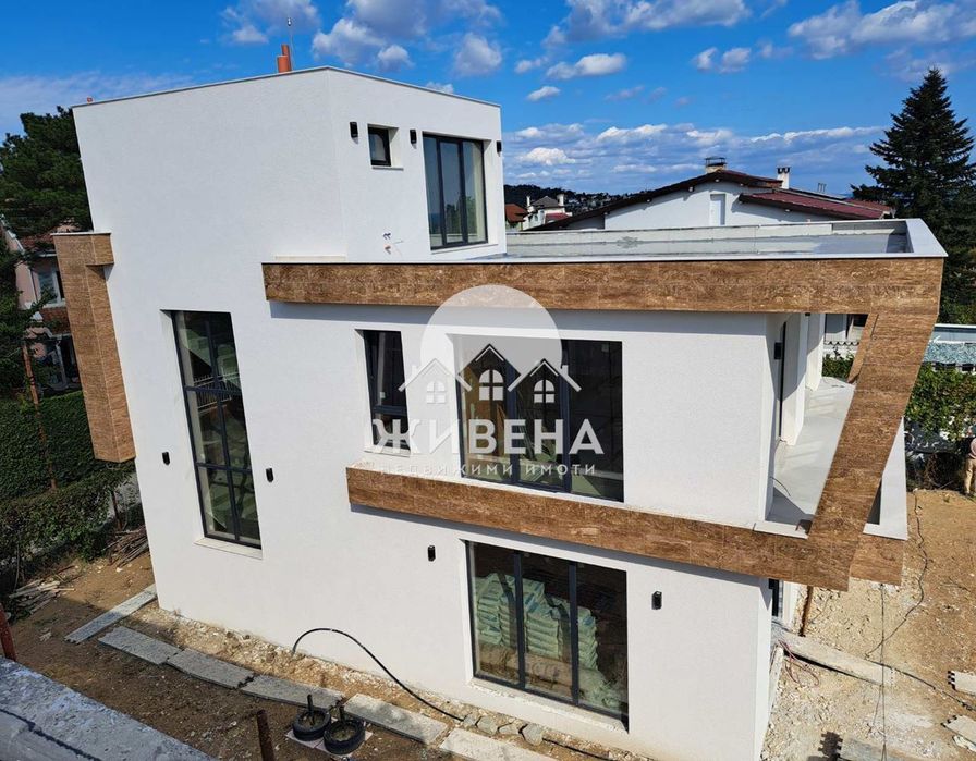 Нова къща, пред Акт 14, морска панорама, м-т Евксиноград, площ 350 кв