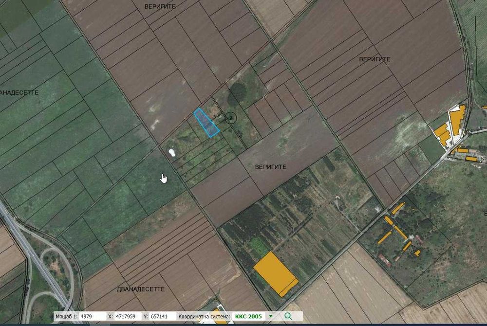 Земеделски имот в близост до град Бургас