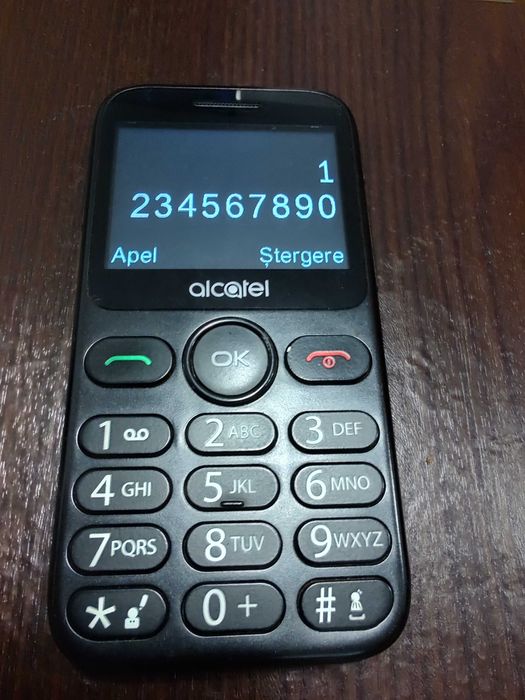 Telefon mobil varstnici batrani pensionari Alcatel 2019 necodat digi