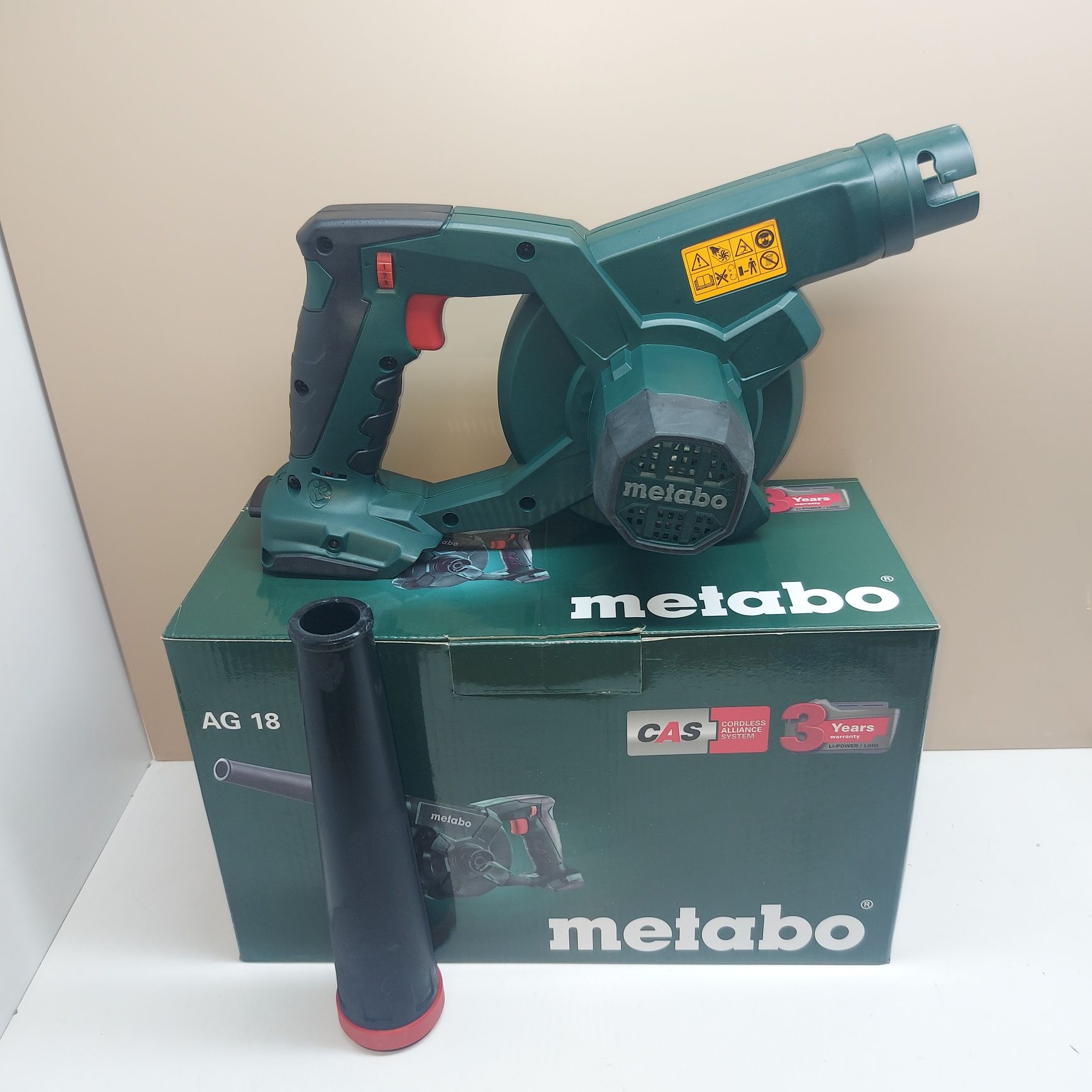 Акумулаторна духалка Metabo AG 18