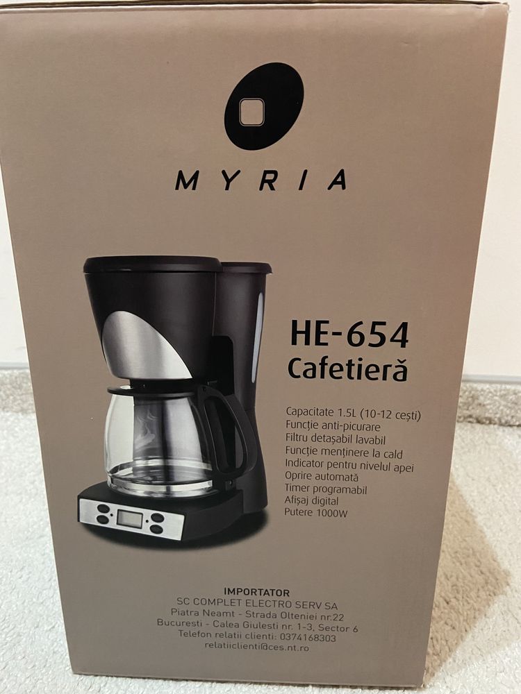 Cafetiera Myria 1000W, noua