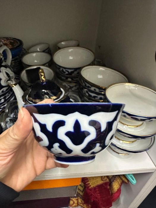 Сервиз в узбекском стиле